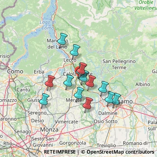 Mappa Via della Stanga, 23801 Calolziocorte LC, Italia (10.96643)