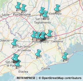 Mappa Via Forlanini, 30026 Portogruaro VE, Italia (15.50368)