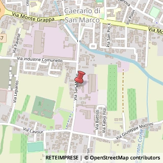 Mappa Via San Marco, 29-31, 31031 Caerano di San Marco, Treviso (Veneto)