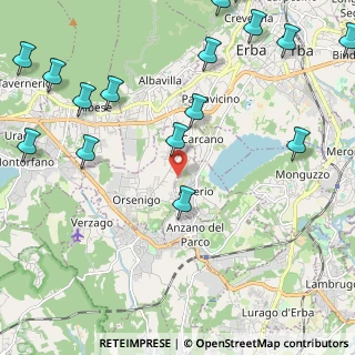 Mappa Via Milanese, 22040 Alserio CO, Italia (3.00875)