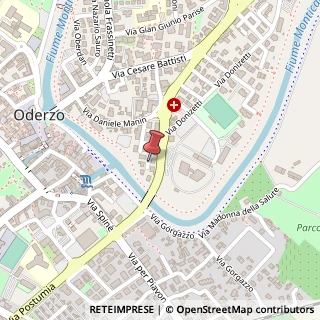 Mappa Via Amedeo Obici,  13, 31046 Oderzo, Treviso (Veneto)