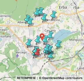 Mappa Via Cascina Maria, 22030 Orsenigo CO, Italia (1.5475)