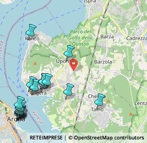 Mappa Via Paludi, 21021 Angera VA, Italia (2.857)