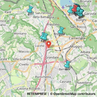 Mappa Via Colombo, 22070 Grandate CO, Italia (3.2385)