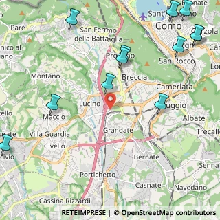 Mappa Via Colombo, 22070 Grandate CO, Italia (3.00417)