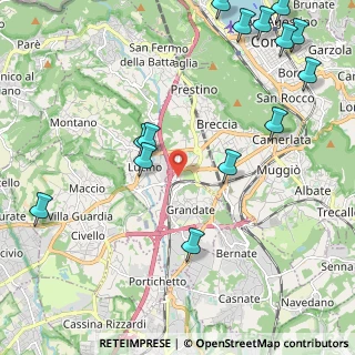 Mappa Via Colombo, 22070 Grandate CO, Italia (2.79214)