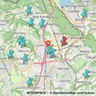 Mappa Via Colombo, 22070 Grandate CO, Italia (2.51214)