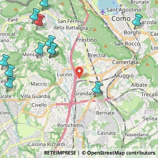 Mappa Via Colombo, 22070 Grandate CO, Italia (3.12583)