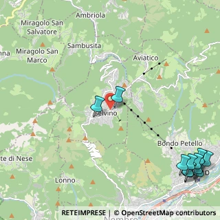 Mappa Via Santissimi, 24020 Selvino BG, Italia (3.43)