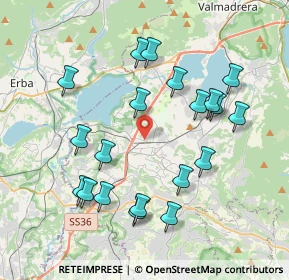 Mappa Viale Consolini Adolfo, 23847 Molteno LC, Italia (3.942)