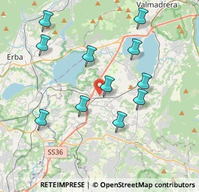 Mappa Viale Consolini Adolfo, 23847 Molteno LC, Italia (3.79818)