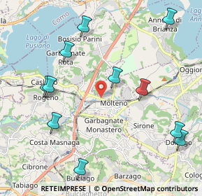 Mappa Viale Consolini Adolfo, 23847 Molteno LC, Italia (2.42273)