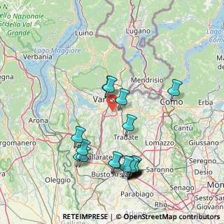 Mappa Via Monte Sant'Elia, 21100 Varese VA, Italia (16.9885)