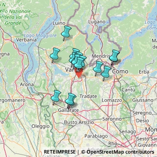 Mappa Via Monte Sant'Elia, 21100 Varese VA, Italia (9.78063)