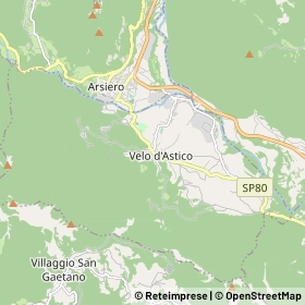 Mappa Velo d'Astico