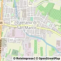 Map Caerano di San Marco
