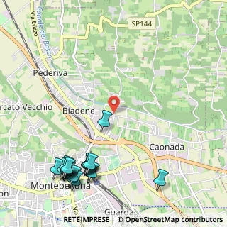 Mappa Via Aglaia Anassillide, 31044 Montebelluna TV, Italia (1.448)