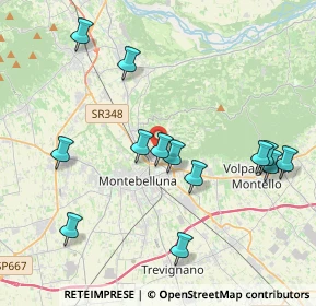 Mappa Via Aglaia Anassillide, 31044 Montebelluna TV, Italia (4.19308)