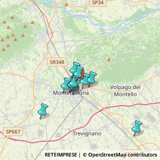 Mappa Via Aglaia Anassillide, 31044 Montebelluna TV, Italia (2.46182)