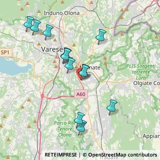 Mappa Via Trento, 21046 Malnate VA, Italia (3.81)