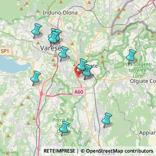 Mappa Via Trento, 21046 Malnate VA, Italia (4.01833)