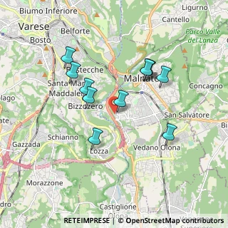 Mappa Via Trento, 21046 Malnate VA, Italia (1.60909)