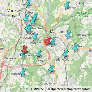 Mappa Via Trento, 21046 Malnate VA, Italia (2.26474)