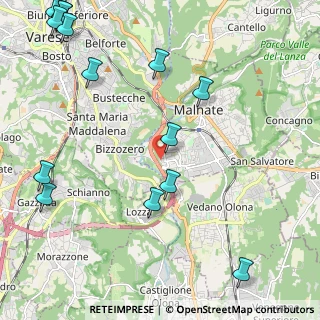 Mappa Via Trento, 21046 Malnate VA, Italia (3.00286)