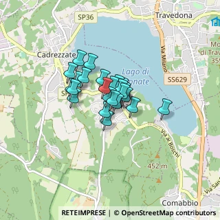 Mappa Via de Gasperi, 21018 Osmate VA, Italia (0.44074)