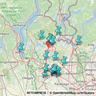 Mappa Via G. Ripamonti, 21100 Varese VA, Italia (14.338)