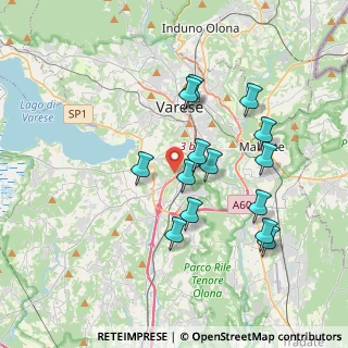 Mappa Via G. Ripamonti, 21100 Varese VA, Italia (3.42214)