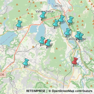 Mappa Via della Torre, 23848 Ello LC, Italia (4.41833)