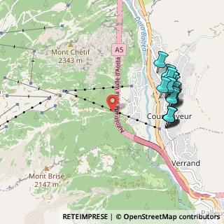 Mappa E25, 11013 Courmayeur AO, Italia (1.0915)