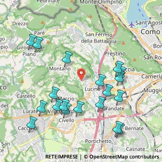 Mappa , 22070 Montano Lucino CO, Italia (2.30684)