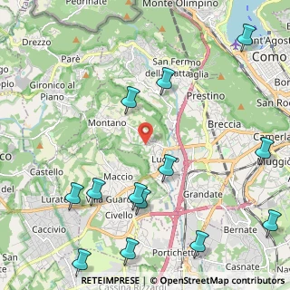Mappa , 22070 Montano Lucino CO, Italia (2.83385)