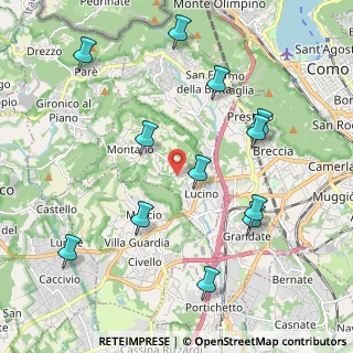 Mappa , 22070 Montano Lucino CO, Italia (2.2375)