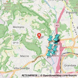 Mappa , 22070 Montano Lucino CO, Italia (0.94545)