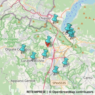 Mappa , 22070 Montano Lucino CO, Italia (3.87273)