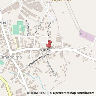 Mappa Via Roma, 70, 31010 Cimadolmo, Treviso (Veneto)