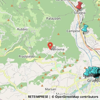 Mappa Via Colle Alto, 36061 Bassano del Grappa VI, Italia (4.25429)