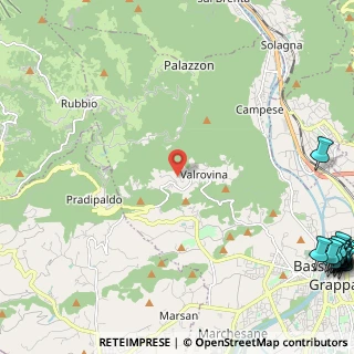 Mappa Via Colle Alto, 36061 Bassano del Grappa VI, Italia (4.328)