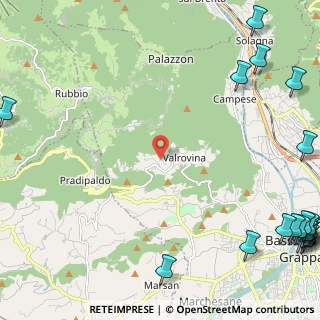 Mappa Via Colle Alto, 36061 Bassano del Grappa VI, Italia (4.071)