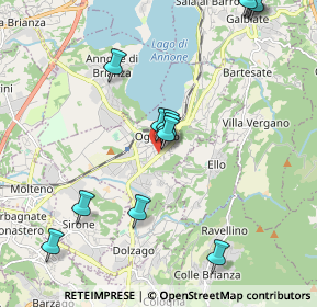 Mappa Via Papa Giovanni XXIII, 23848 Oggiono LC, Italia (2.31308)