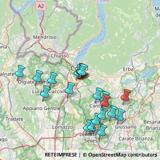 Mappa Via Filippo Turati, 22072 Como CO, Italia (7.963)