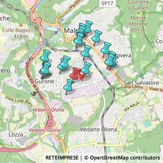 Mappa Via Ancona, 21046 Malnate VA, Italia (0.792)