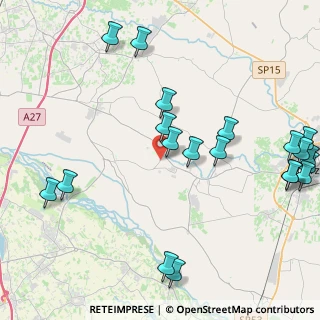 Mappa Via Mioni, 31020 San Polo di Piave TV, Italia (5.382)