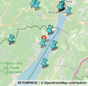 Mappa Strada Provinciale, 25010 Tremosine sul Garda BS, Italia (9.6935)