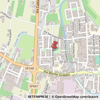 Mappa Via Antonio Gramsci,  17, 31031 Caerano di San Marco, Treviso (Veneto)