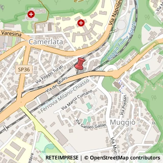 Mappa Via dei Mulini,  27, 22100 Como, Como (Lombardia)
