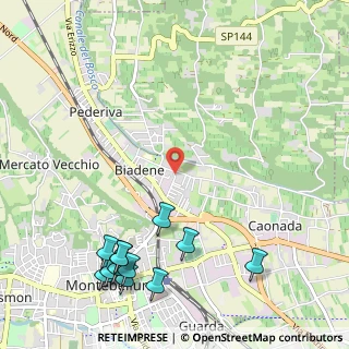 Mappa Via Galeazze, 31044 Montebelluna TV, Italia (1.45)